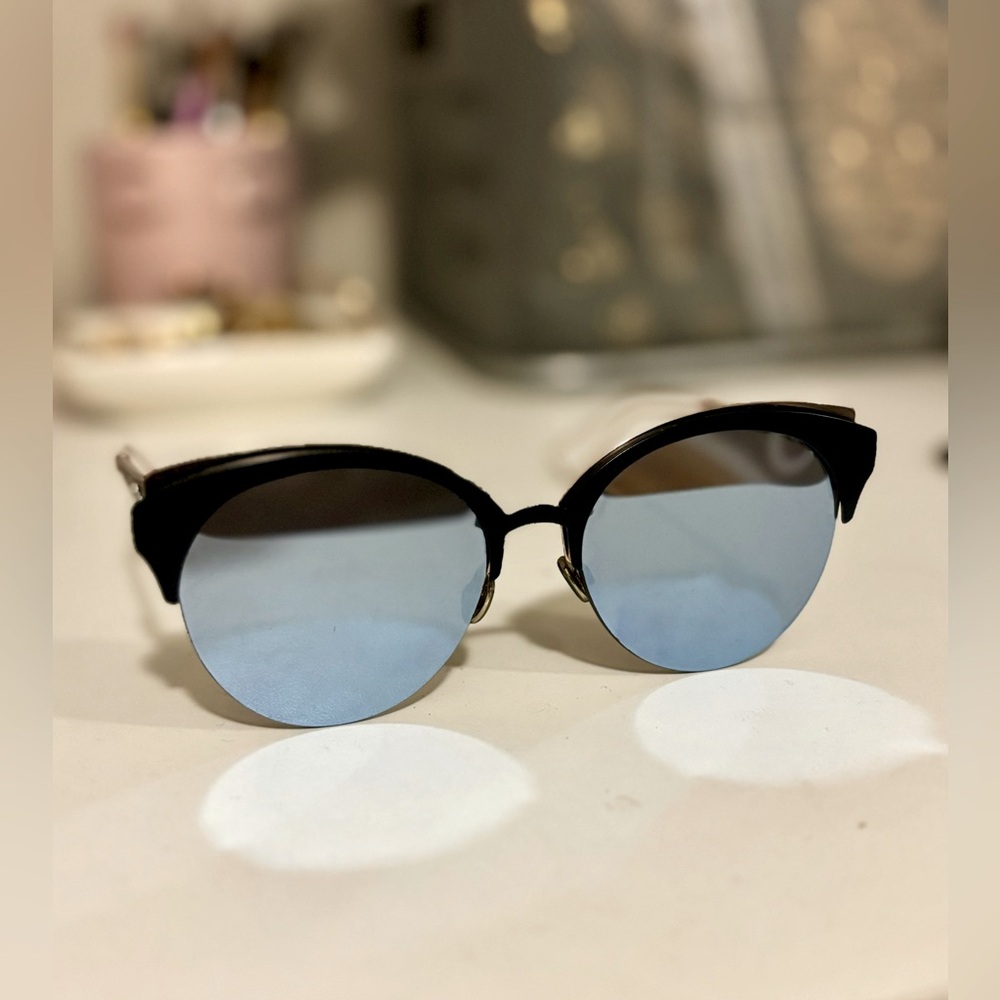 Christian Dior Cat-Eye Vintage Mirrored sunglasses